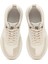 Erkek Bej Bağcıklı Kalın Tabanlı Kumaş Sneaker 25SFD69226F 7