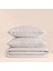 %100 Pamuk Percale Nevresim Seti 260X240 cm Gri - Pure Serisi 2
