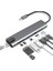 Labs Type C USB 8 In 1 Hub Çoklayıcı Adaptör USB 3.0, Hdmı, USB C, Sd, Ethernet 3