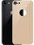 iPhone 7/8 Uyumlu Tam Kaplayan Temperli Arka Koruyucu Cam (Gold) 1