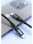Örgülü iPhone Uyumlu Type C-Lightning Pd Hızlı Şarj Kablosu, Siyah (100 Cm) 3