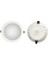 10W Backlight Sıva Altı LED Panel Armatür (13CM, Beyaz Kasa, 6500K Beyaz Işık) 2