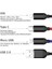 Elektronik Hızlı Şarj ve Data Aktarım Kablosu, 60W - 3A USB A, Type C (Usb C), Micro Usb, Lightning Uyumlu 3 Ü 1 Arada Çoklu Kablo 2
