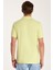 Erkek Slim Fit Dar Kesim %100 Pamuk Yeşil Polo Yaka Tişört 5