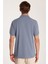 Erkek Slim Fit Dar Kesim %100 Pamuk Füme Polo Yaka Tişört 5