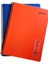 Flex A4 120 Yaprak Çizgili Spiralli Plastik Neon Kapak Defter Turuncu 3