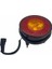 12V SİNYAL LAMBASI+DESENLİ REFLEKTÖR YUVARLAK SARI (6 LEDLİ) (98 MM) 2