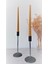 (4 Adet 27.5cm) Balmumu Mum Konik Burgulu Balmumu Şamdan Mumu Doğal Petek Balmumu Mum Dekoratif Kırılmaz Akmaz Mum Bal Mumu Beeswax Candle (Sarı) 3
