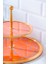 Passifolia 2 Katlı Cam Sunum Tepsisi – 30 cm & 20 cm | Şık ve Modern Tasarım 2