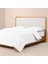 %100 Pamuk Percale Nevresim Seti 260X240 cm Beyaz - Pure Serisi 1