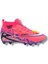 Çoraplı Unisex Krampon Halısaha & Çimsaha Ayakkabı Neon Pembe Desenli 3