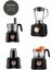 Premium Blender Hamur Yoğurma ve Smothe 11 In 1 Mutfak Robotu Black Copper 2500W 1