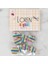 Loren Crafts 8'li Desenli Düğme - 1104 1