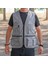 Action Dört Mevsim Çok Cepli Outdoor Spor Yelek Gri Xl 2