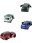 Oyuncak Metal Arabalar 4lü Set Metal Jep Suv Çek Bırak 13 cm 2