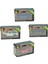 Oyuncak Metal Arabalar 4lü Set Metal Jep Suv Çek Bırak 13 cm 4