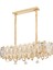 Tortes 80'lik Gold Kristal Taşlı Avize 1