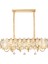 Tortes 80'lik Gold Kristal Taşlı Avize 3