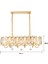 Tortes 80'lik Gold Kristal Taşlı Avize 4