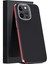 Iphone 15 Pro Max Kılıf Aramid 600D Kevlar Karbon Fiber Magsafe Kapak - Kırmızı Bstmy 2
