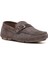 Erkek Vizon Süet Deri Casual Loafer 25SFD750110 6