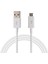 Micro USB Şarj ve Data Kablosu 2.0A 1 Metre Beyaz Renk 1