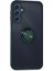 Samsung Galaxy M34 5g Kılıf Montreal Yüzüklü Silikon Kapak - Yeşil Bstmy 1