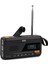 MB290B Crank Radyo, Dab/fm/bluetooth, 4500MAH Powerbank, Solar & Krank Şarj, LED El Feneri 1