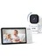 Bebek Monitörü Kamera, 5 Inç 720P Hd, 350° Dönüş, 5000 Mah, Gece Görüşü, Vox Modu 1