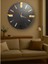 Dekoratif Ahşap Duvar Saati Lüks Duvar Dekoru Sessiz Mekanizma Modern Saat Ahşap Saat Wall Clock 2