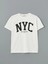 Xsıde Bisiklet Yaka New York Baskılı Kadın Tişört (S5) 5