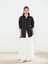 Lcw Modest Oversize %100 Keten Kadın Gömlek (S5) 4