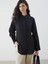 Lcw Modest Oversize %100 Keten Kadın Gömlek (S5) 5