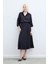 Kraşlı Kloş Etek - Antrasit 5