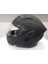 Jk-20 Jk 902 Mat Siyah Çene Pedli Güneş Vizörlü Çeneden Açılır Kask [mat Black] 3