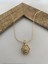 Xuping Jewelry 14 Ayar Altın Kaplama Zirkon Taşlı Çiçek Kolye 1