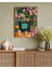 Tek Parça Ahşap Çerçeve Görünümlü Mdf Tablo 33X48 1
