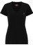 Christina Kadın Derin V Yaka Slim Fit T-Shirt 5