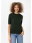 Felina Kadın Slim Fit Triko T-Shirt 5