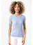 Hanna Kadın Slim Fit Triko T-Shirt 1