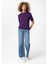 Felina Kadın Slim Fit Triko T-Shirt 2