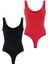Adoracion Kadın Slim Fit 2'li Body 1