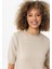 Felina Kadın Slim Fit Triko T-Shirt 4