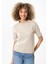 Felina Kadın Slim Fit Triko T-Shirt 5