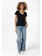 Christina Kadın Derin V Yaka Slim Fit T-Shirt 3