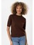 Felina Kadın Slim Fit Triko T-Shirt 5