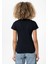 Christina Kadın Derin V Yaka Slim Fit T-Shirt 4