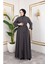 Kadın Mevlana Model Rabia Krep Ferace 3