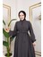 Kadın Mevlana Model Rabia Krep Ferace 5