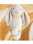 Elite Oyun ve Uyku Arkadaşım Sevimli Uzun Kulak Bunny Peluş Tavşan 65 cm ( %100 Yerli Ürün) 1 Adet 3